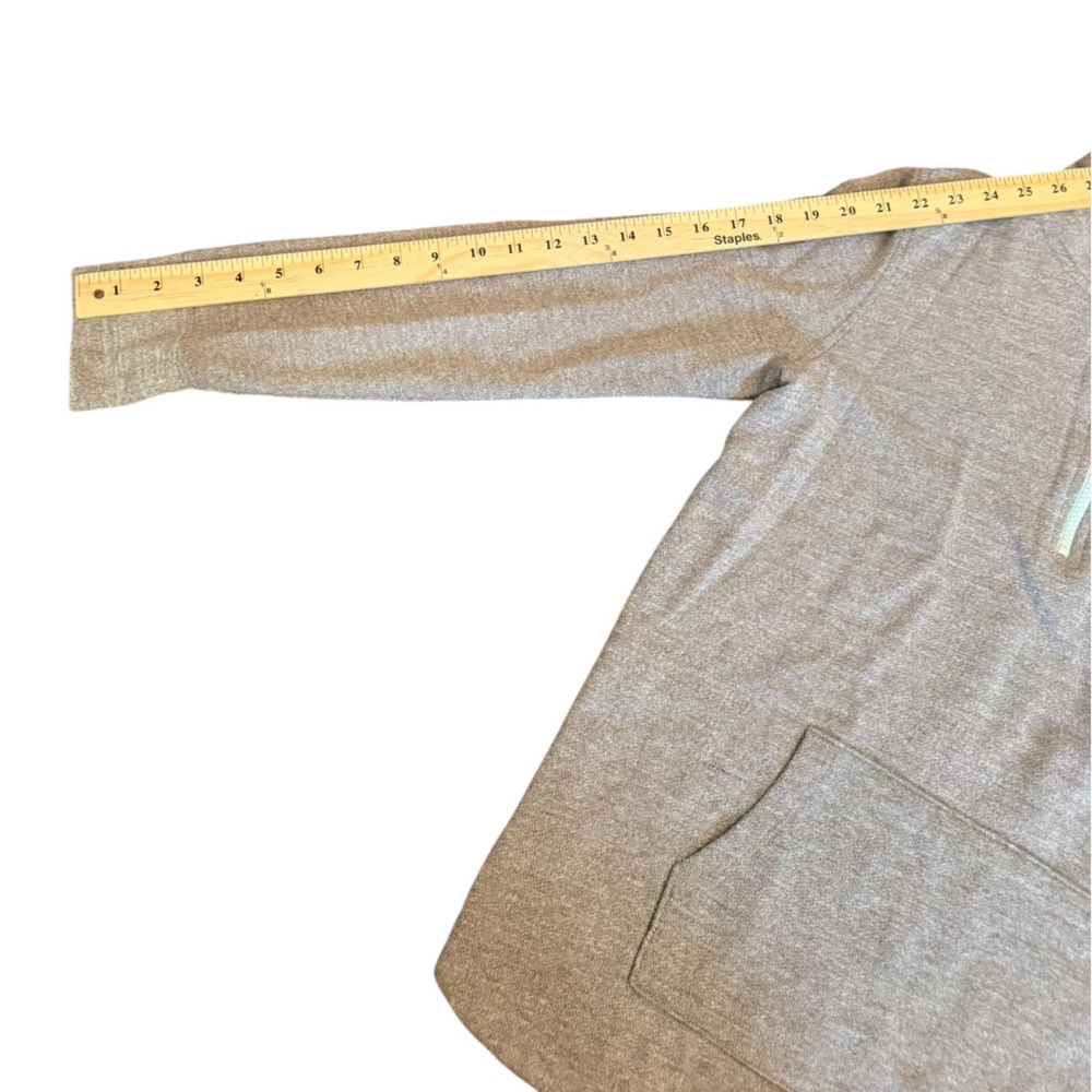 Vineyard Vines Pullover Gray And Mint Quarter-Zip… - image 6